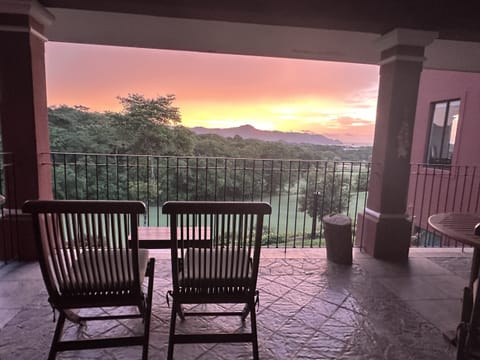 On your private balcony, you will have nightly spectacular sunsets. 