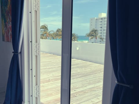 VIEW FROM THE BEDROOM