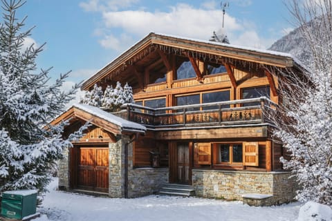 Alpine chalet with mountain views