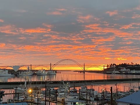 Enjoy the view from the Newport Harbor Loft.