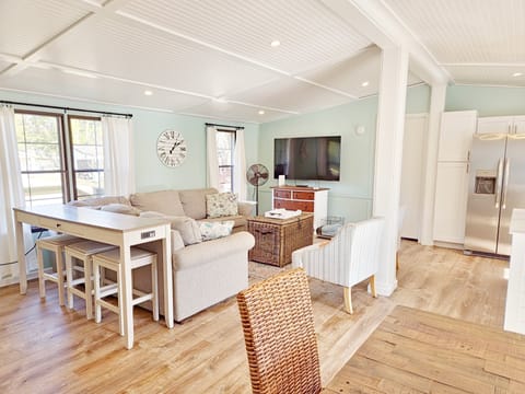 Open concept living area.