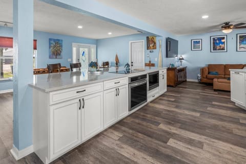 Open-concept kitchen perfect for family & friends