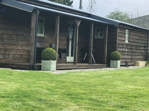 Caban from the field side, private and secluded, views to the mountains