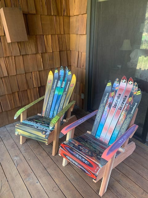 Deck off master bedroom