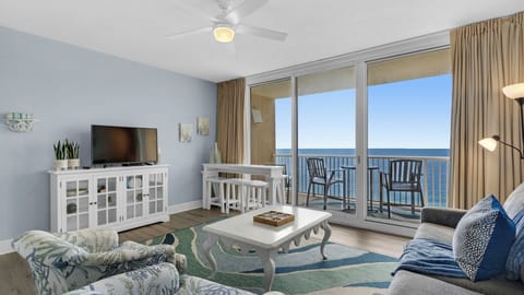 Majestic Tower 1-1606 Living area with spectacular gulf views