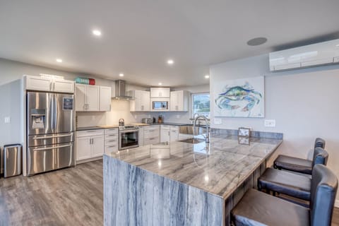 Kitchen with Counter Seating