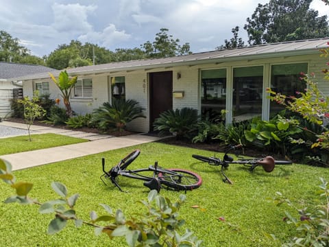 Two bikes are available for use 