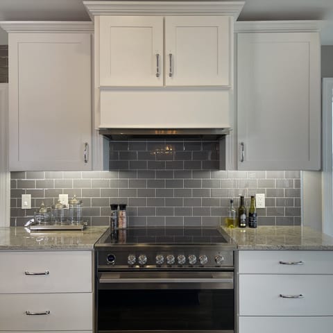 Fisher & Paykel 36" Induction Range is amazing. Warming Drawer in left drawer.