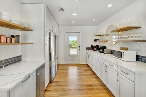 Front entrance into kitchen