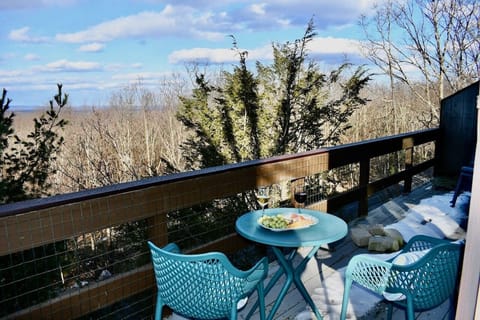 Stunning mountain view from private back deck