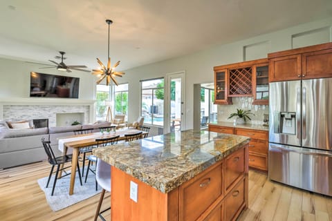 Updated kitchen with everything you need to enjoy your stay.