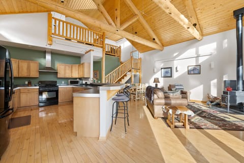 Kitchen and Living Room