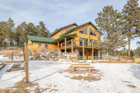 Custer Cabin in the Hills