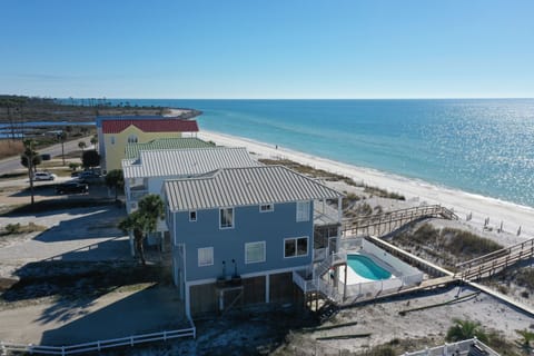 Beach Blessing ~ Gulf Front with a Pool, Bay on the Other Side