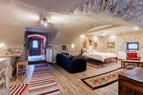 Spacious open-plan area