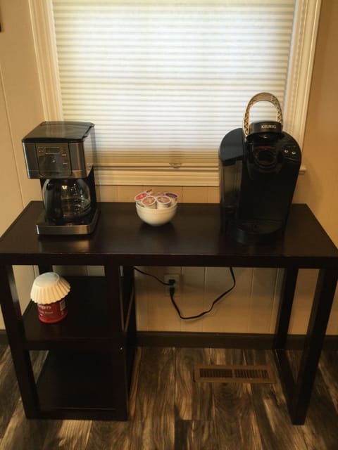 Keurig and drip coffee maker
