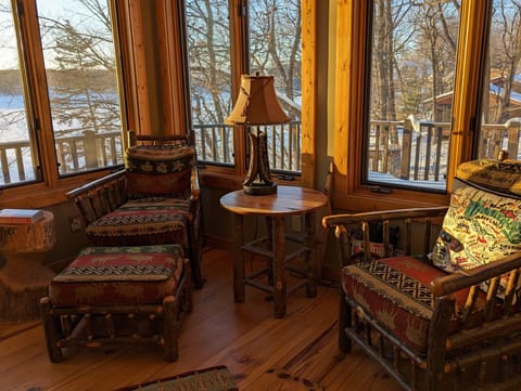 Cozy main level sitting area.