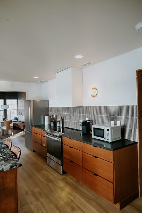 Kitchen at Greatwood cabin