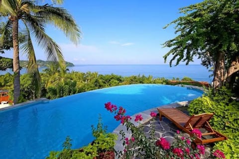 Beautiful shared Saltwater infinity pool Inside Monterosa Comples