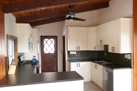 Guests often remark how well the kitchen is stocked. We have tried to stock every single item that you would need for booking, including basic items for baking, such as flour and sugar.