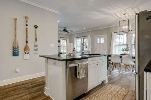 View from side door.