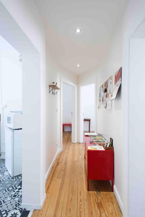 corridor living room