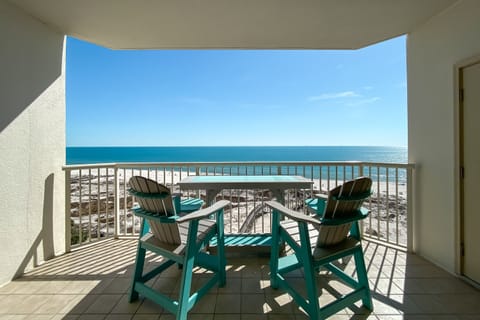 Unobstructed ocean views from your private balcony. Experience the tranquility and beauty of the sea from the comfort of your own space.