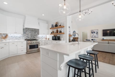 The new chef's kitchen is a culinary masterpiece.