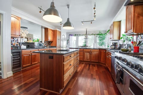 Large Gourmet Kitchen with Wolf Gas Range