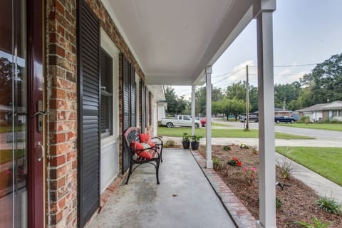 Relax with a Glass of Wine on the Porch