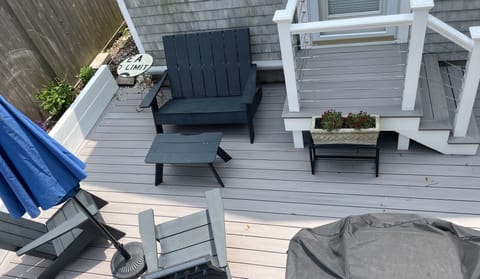 Newly renovated private deck