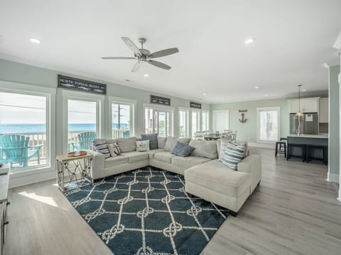 Large Sectional with Ocean Views