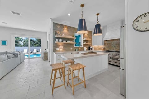 Enjoy the Top of The Line Appliances with 2 Bosch Dishwashers, Bosh Fridge and Zline Gas Range