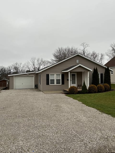 Large off street parking area