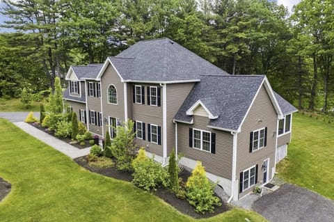 Corporate apartment entrance is at the bottom right of the main house