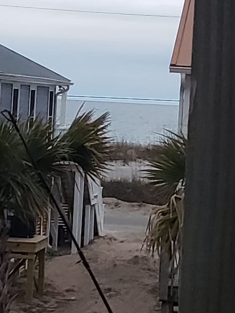 View from lower deck