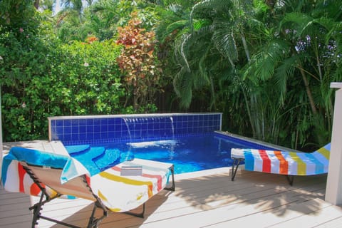 private pool with weekly pool service