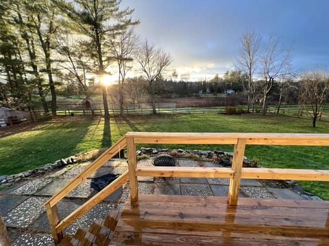 Backyard views! All the gorgeous colors after a light rain️  ☔️  