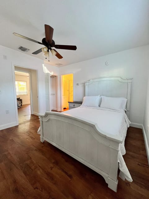Premium mattress and bed linens.
