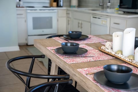 This space is the perfect balance of comfort, style and coastal charm