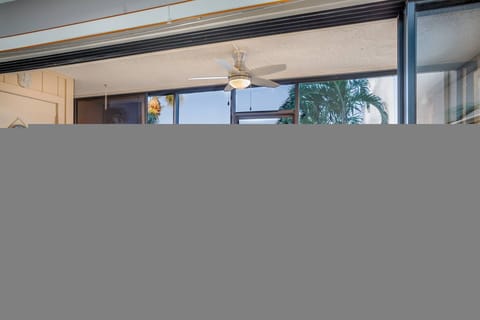 Screened lanai with views of the bay!