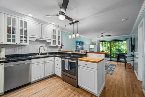 Kitchen fully stocked