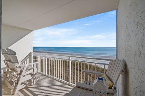  You can see for miles and miles. You may even spot a dolphin or two.