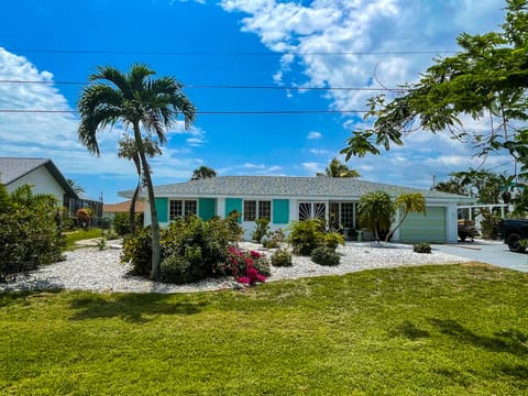 View of the front of the house.