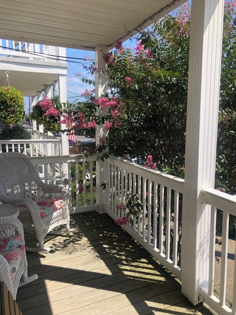 Enjoy the peaceful front porch 