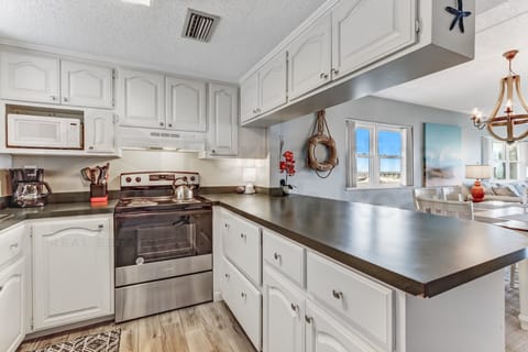 Kitchen with Ocean View