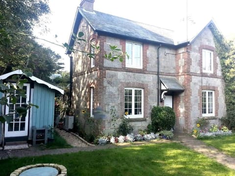 Front of the cottage