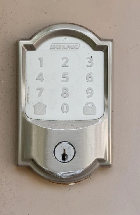 You will be able to access the unit with a code. 