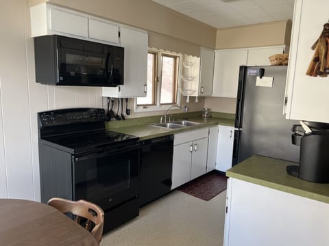 Kitchen with dine-in area