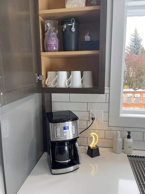 Hot coffee available of course